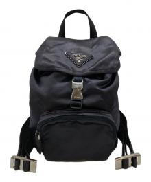 PRADA（プラダ）の古着「ナイロンリュック/Nylon backpack」｜ブラック