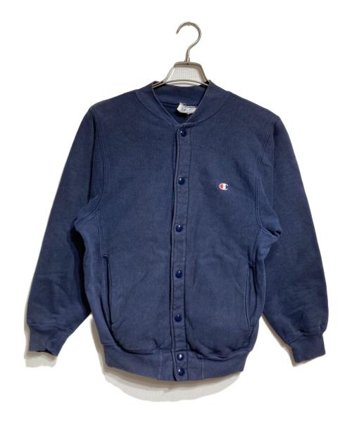 Champion（チャンピオン）Champion (チャンピオン) 80’S リバースウィーブスナップカーディガン ネイビー サイズ:Sの古着・服飾アイテム