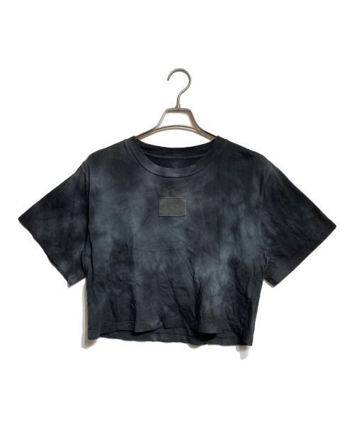 MM6 Maison Margiela（エムエムシックスメゾンマルジェラ）MM6 Maison Margiela (エムエムシックスメゾンマルジェラ) タイダイ染めTシャツ ブラック サイズ:XSの古着・服飾アイテム