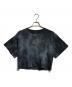 MM6 Maison Margiela（エムエムシックスメゾンマルジェラ）の古着「タイダイ染めTシャツ」｜ブラック