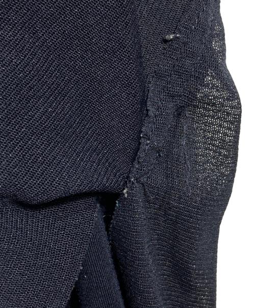 ISSEY MIYAKE（イッセイミヤケ）ISSEY MIYAKE (イッセイミヤケ) レイヤードカットソー/Layered cut and sew ネイビー サイズ:2の古着・服飾アイテム