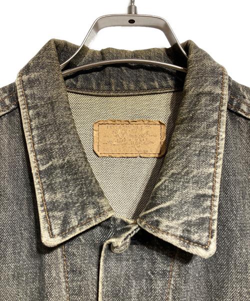 LEVI'S（リーバイス）LEVI'S (リーバイス) 80's 日本製先染めデニムジャケット グレー サイズ:Lの古着・服飾アイテム