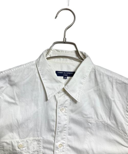 COMME des GARCONS HOMME（コムデギャルソン オム）COMME des GARCONS HOMME (コムデギャルソン オム) 長袖シャツ ホワイト サイズ:xsの古着・服飾アイテム