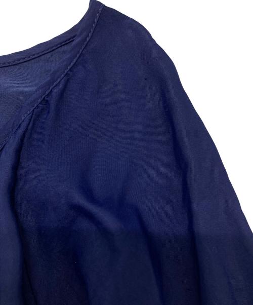 MM6 Maison Margiela（エムエムシックスメゾンマルジェラ）MM6 Maison Margiela (エムエムシックスメゾンマルジェラ) 長袖ワンピース/Long-sleeved dress ネイビー サイズ:38の古着・服飾アイテム