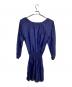MM6 Maison Margiela (エムエムシックスメゾンマルジェラ) 長袖ワンピース/Long-sleeved dress ネイビー サイズ:38：12000円