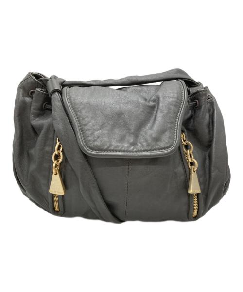 SEE BY CHLOE（シーバイクロエ）SEE BY CHLOE (シーバイクロエ) フリンジワンショルダーバッグ/Fringed one-shoulder bag グレーの古着・服飾アイテム