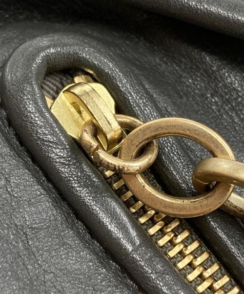 SEE BY CHLOE（シーバイクロエ）SEE BY CHLOE (シーバイクロエ) フリンジワンショルダーバッグ/Fringed one-shoulder bag グレーの古着・服飾アイテム