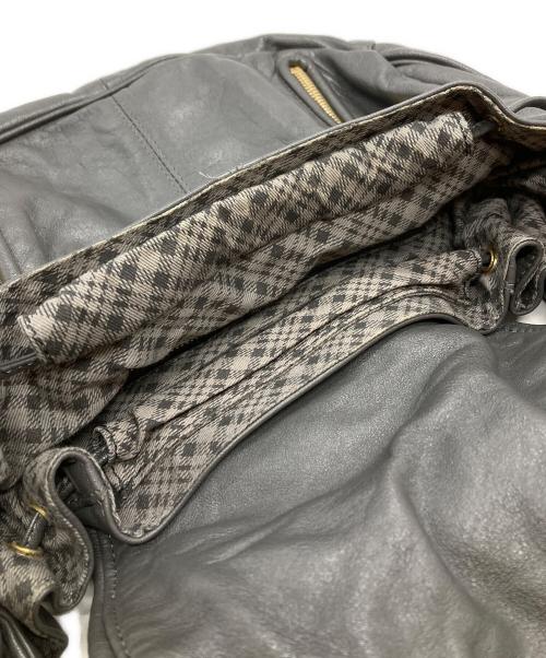 SEE BY CHLOE（シーバイクロエ）SEE BY CHLOE (シーバイクロエ) フリンジワンショルダーバッグ/Fringed one-shoulder bag グレーの古着・服飾アイテム