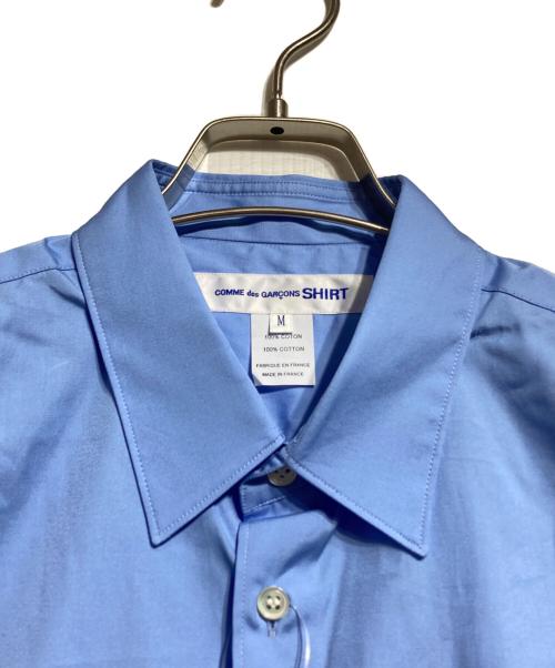 COMME des GARCONS SHIRT（コムデギャルソンシャツ）COMME des GARCONS SHIRT (コムデギャルソンシャツ) 半袖シャツ/Short-sleeved shirt ブルー サイズ:Mの古着・服飾アイテム