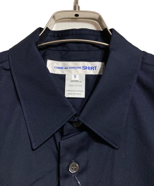 COMME des GARCONS SHIRT（コムデギャルソンシャツ）COMME des GARCONS SHIRT (コムデギャルソンシャツ) 半袖シャツ/Short-sleeved shirt ネイビー サイズ:M 未使用品の古着・服飾アイテム