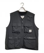 Carhartt WIPカーハート ワーク イン プログレス）の古着「ELMWOOD VEST/エルムウッド ベスト」｜ブラック