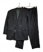 GIANNI VERSACEジャンニ・ヴェルサーチ）の古着「メデューサボタンダブルセットアップ」｜ブラック