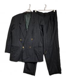 GIANNI VERSACE（ジャンニ・ヴェルサーチ）の古着「メデューサボタンダブルセットアップ」｜ブラック