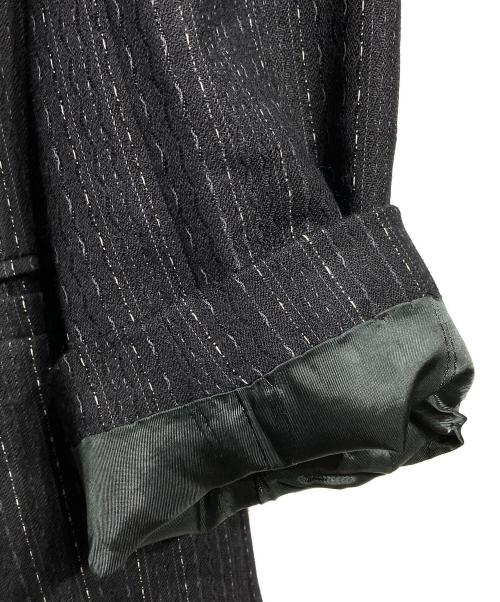 GIANNI VERSACE（ジャンニ・ヴェルサーチ）GIANNI VERSACE (ジャンニ・ヴェルサーチ) メデューサボタンダブルセットアップ ブラック サイズ:52の古着・服飾アイテム