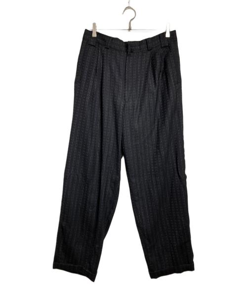 GIANNI VERSACE（ジャンニ・ヴェルサーチ）GIANNI VERSACE (ジャンニ・ヴェルサーチ) メデューサボタンダブルセットアップ ブラック サイズ:52の古着・服飾アイテム