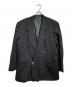 GIANNI VERSACE (ジャンニ・ヴェルサーチ) メデューサボタンダブルセットアップ ブラック サイズ:52：20000円