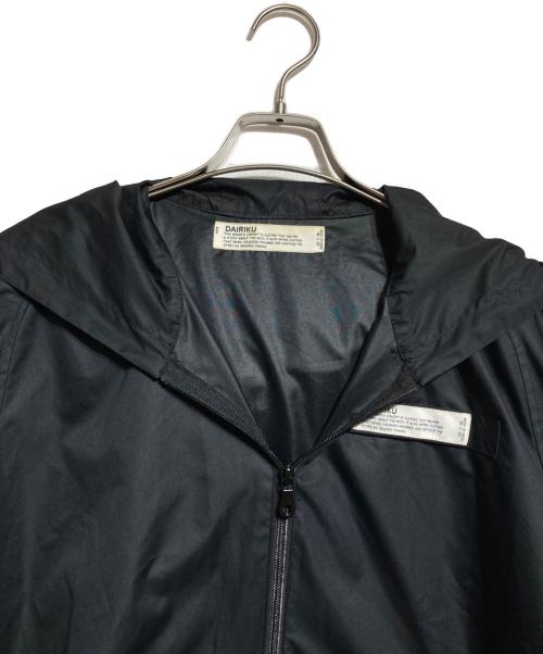 DAIRIKU（ダイリク）DAIRIKU (ダイリク) アノラックパーカー ブラック サイズ:ONESIZEの古着・服飾アイテム