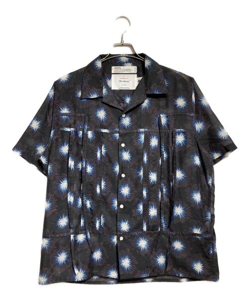 DAIRIKU（ダイリク）DAIRIKU (ダイリク) FLOWER ALOHA SHIRT/フラワーアロハシャツ ブラック サイズ:Lの古着・服飾アイテム