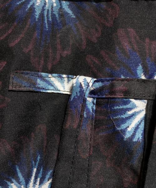 DAIRIKU（ダイリク）DAIRIKU (ダイリク) FLOWER ALOHA SHIRT/フラワーアロハシャツ ブラック サイズ:Lの古着・服飾アイテム
