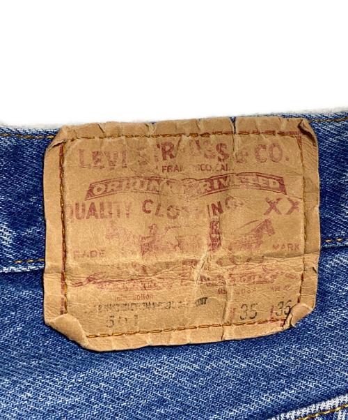 LEVI'S（リーバイス）LEVI'S (リーバイス) 80’S 501デニムパンツ/501 Denim Pants インディゴ サイズ:88.5cm(W35)の古着・服飾アイテム
