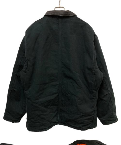 CarHartt（カーハート）CarHartt (カーハート) 企業ロゴダックトラディショナルジャケット ブラック サイズ:不明の古着・服飾アイテム