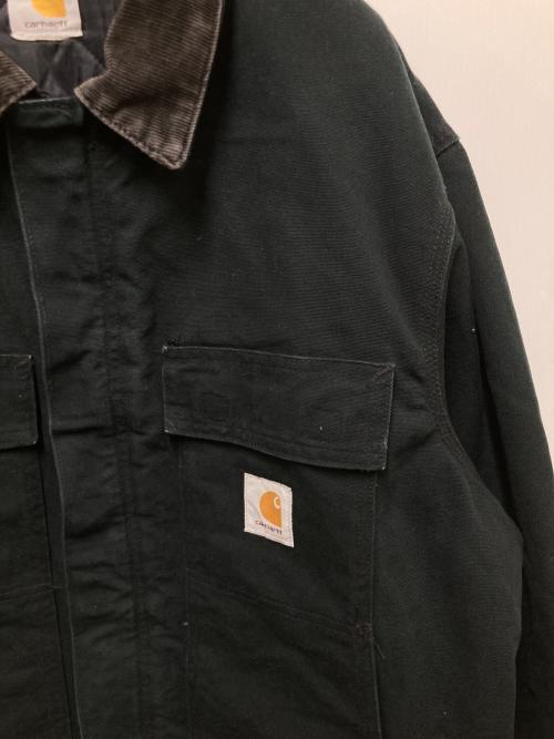 CarHartt（カーハート）CarHartt (カーハート) 企業ロゴダックトラディショナルジャケット ブラック サイズ:不明の古着・服飾アイテム