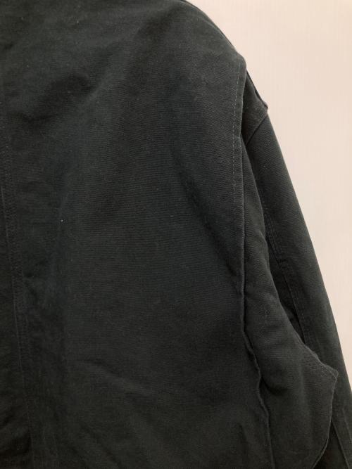CarHartt（カーハート）CarHartt (カーハート) 企業ロゴダックトラディショナルジャケット ブラック サイズ:不明の古着・服飾アイテム