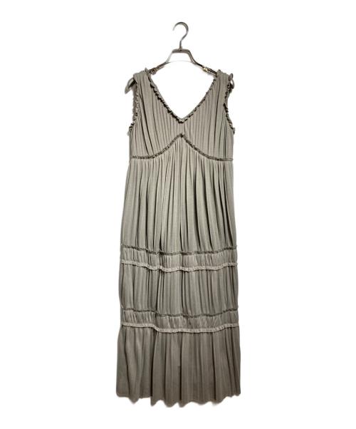 HER LIP TO（ハーリップトゥ）Her lip to (ハーリップトゥ) Must Have Summer Dress ベージュ サイズ:Sの古着・服飾アイテム