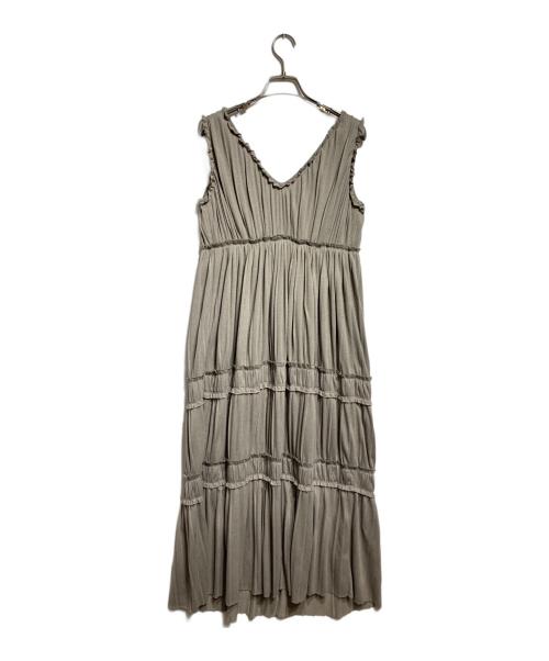 HER LIP TO（ハーリップトゥ）Her lip to (ハーリップトゥ) Must Have Summer Dress ベージュ サイズ:Sの古着・服飾アイテム