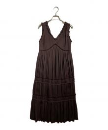 HER LIP TO（ハーリップトゥ）の古着「Must Have Summer Dress」｜ブラウン