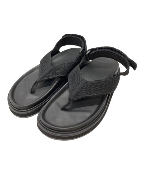 nagonstans（ナゴンスタンス）nagonstans (ナゴンスタンス) Tong Sandal ブラック サイズ:23cmの古着・服飾アイテム