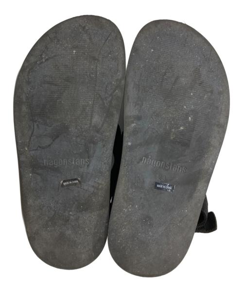 nagonstans（ナゴンスタンス）nagonstans (ナゴンスタンス) Tong Sandal ブラック サイズ:23cmの古着・服飾アイテム