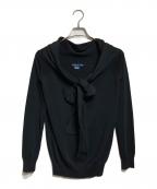 RALPH LAURENラルフローレン）の古着「リボンデザインニット」｜ブラック