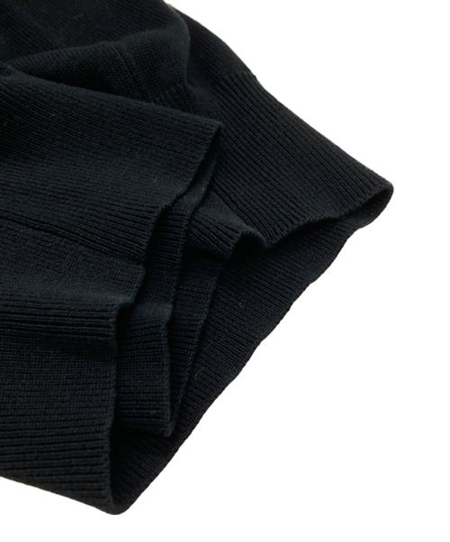 RALPH LAUREN（ラルフローレン）RALPH LAUREN (ラルフローレン) リボンデザインニット ブラック サイズ:Mの古着・服飾アイテム