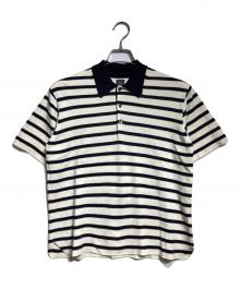 BATONER（バトナ―）の古着「SMOOTH KNIT POLO/スムースニットポロ」｜ブラック