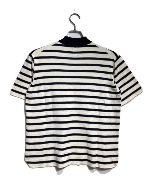 BATONER（バトナ―）BATONER (バトナ―) SMOOTH KNIT POLO/スムースニットポロ ブラックの古着・服飾アイテム