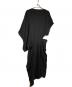 LIMI feu (リミフゥ) 変形デザインワンピース/Deformed design dress ブラック サイズ:2：13000円
