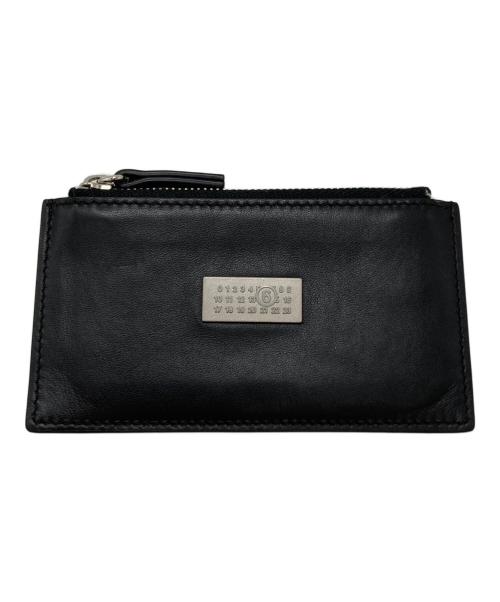 MM6 Maison Margiela（エムエムシックスメゾンマルジェラ）MM6 Maison Margiela (エムエムシックスメゾンマルジェラ) NUMERIC BIFOLD WALLET ブラックの古着・服飾アイテム