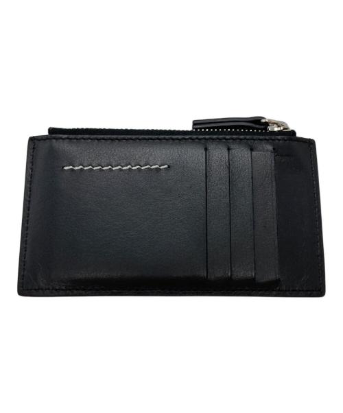 MM6 Maison Margiela（エムエムシックスメゾンマルジェラ）MM6 Maison Margiela (エムエムシックスメゾンマルジェラ) NUMERIC BIFOLD WALLET ブラックの古着・服飾アイテム