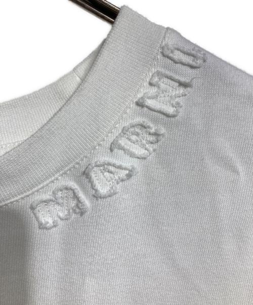 MARNI（マルニ）MARNI (マルニ) ORGANIC COTTON OVERSIZED T ホワイト サイズ:46の古着・服飾アイテム