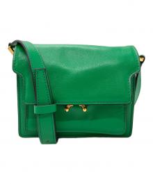 MARNI（マルニ）の古着「トランクソフトミニショルダーバッグ」｜グリーン