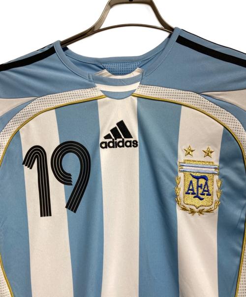 adidas（アディダス）adidas (アディダス) アルゼンチン代表06年ユニフォーム ブルー サイズ:Sの古着・服飾アイテム