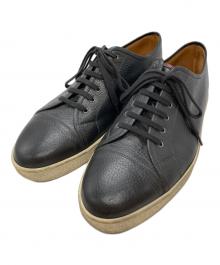 JOHN LOBB（ジョンロブ）の古着「LEVAH シボレザースニーカー」｜ブラック
