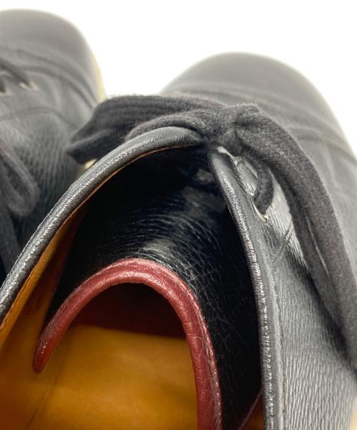 JOHN LOBB（ジョンロブ）JOHN LOBB (ジョンロブ) LEVAH シボレザースニーカー ブラック サイズ:9-1/2の古着・服飾アイテム