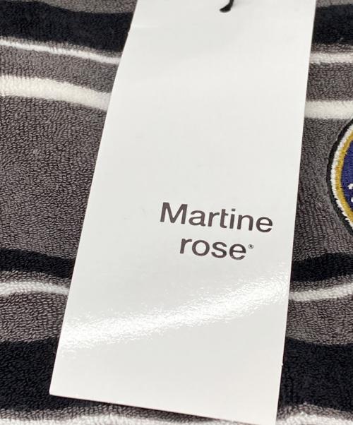 MARTINE ROSE（マーティン・ローズ）MARTINE ROSE (マーティン・ローズ) OVERSIZED S/S POLO/オーバーサイズドポロ グレー サイズ:Sの古着・服飾アイテム