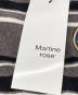 中古・古着 MARTINE ROSE (マーティン・ローズ) OVERSIZED S/S POLO/オーバーサイズドポロ グレー サイズ:S：22000円