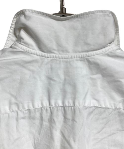 COMME des GARCONS SHIRT（コムデギャルソンシャツ）COMME des GARCONS SHIRT (コムデギャルソンシャツ) 半袖ハーフボタンシャツ/Short-sleeve half-button shirt ホワイト サイズ:Sの古着・服飾アイテム