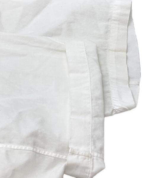 COMME des GARCONS SHIRT（コムデギャルソンシャツ）COMME des GARCONS SHIRT (コムデギャルソンシャツ) 半袖ハーフボタンシャツ/Short-sleeve half-button shirt ホワイト サイズ:Sの古着・服飾アイテム