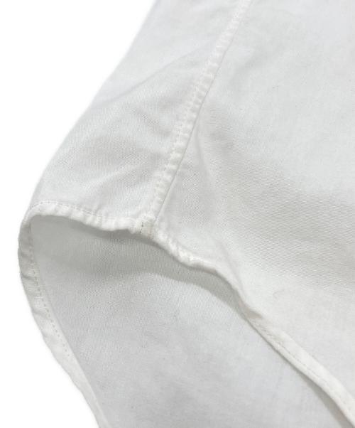 COMME des GARCONS SHIRT（コムデギャルソンシャツ）COMME des GARCONS SHIRT (コムデギャルソンシャツ) 半袖ハーフボタンシャツ/Short-sleeve half-button shirt ホワイト サイズ:Sの古着・服飾アイテム