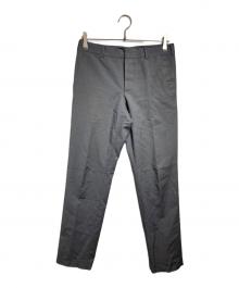 PRADA（プラダ）の古着「モヘアブレンドスラックス/Mohair-blend slacks」｜グレー
